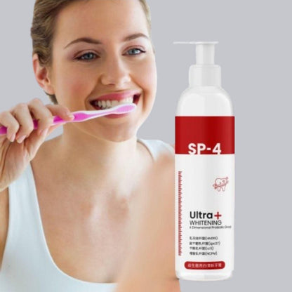 New SP-4 Ultra+ Teeth Whitening Toothpaste & Stain Removing Toothpaste