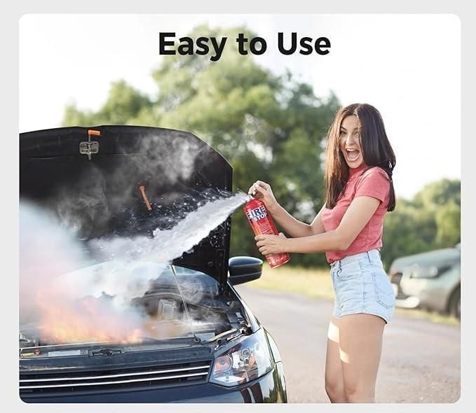 Car Fire Stop - Emergency Fire Response Spray